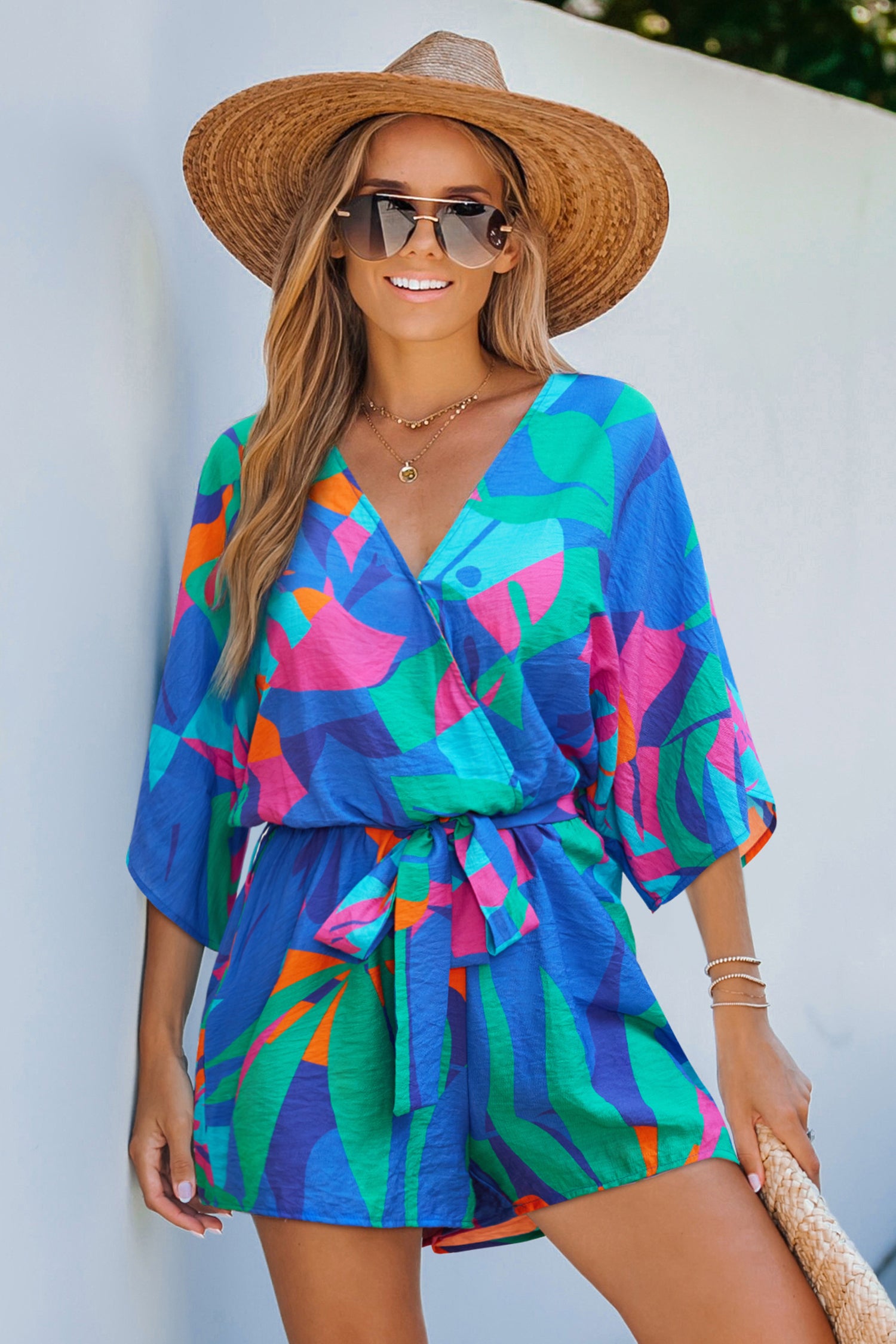Wild Zephyr Tropical Romper