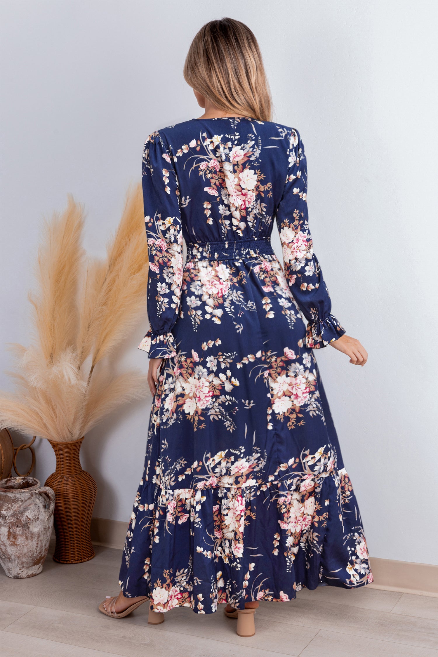 Good Day Ahead Floral Maxi Dress