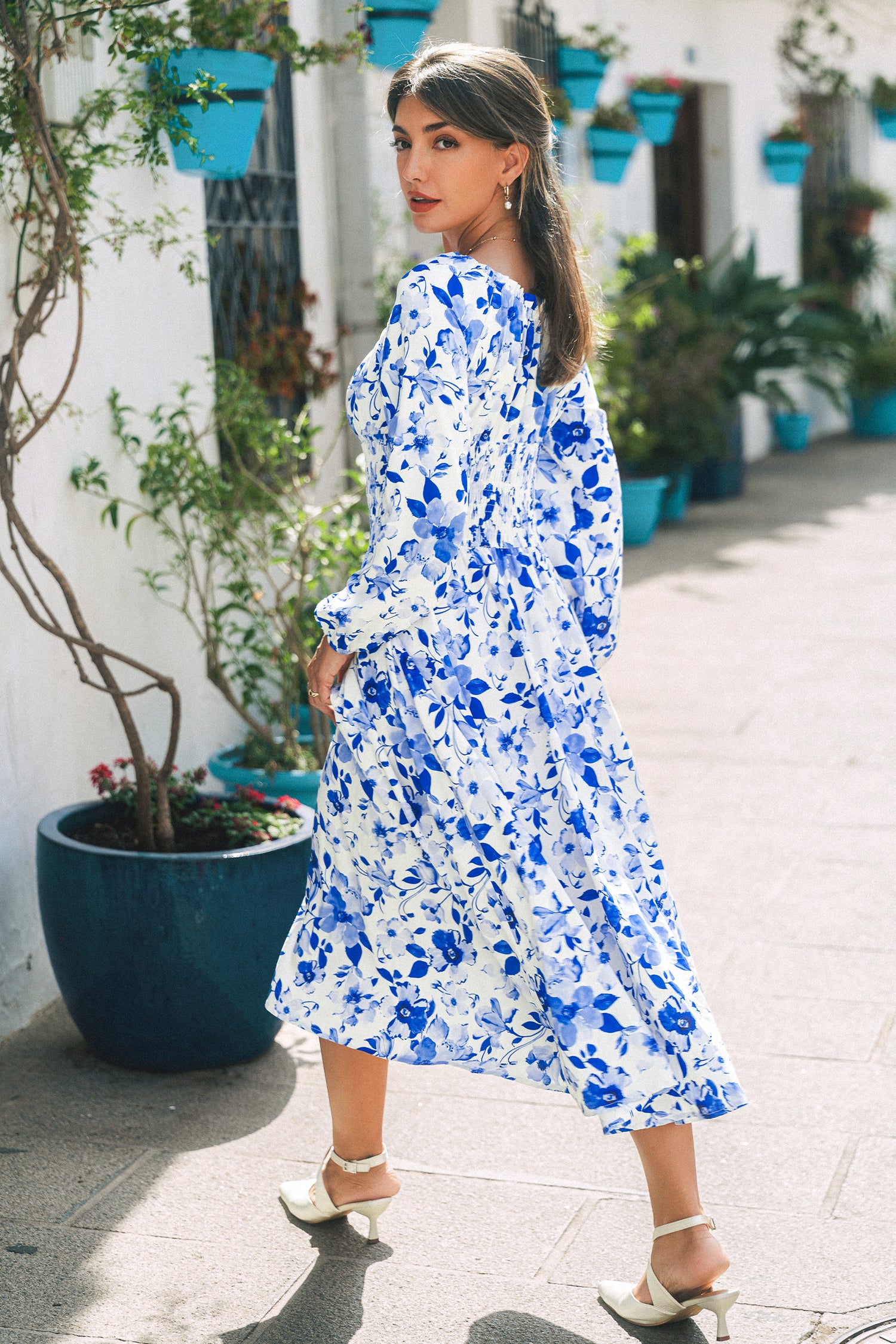 Daydream Blossom Floral Maxi Dress