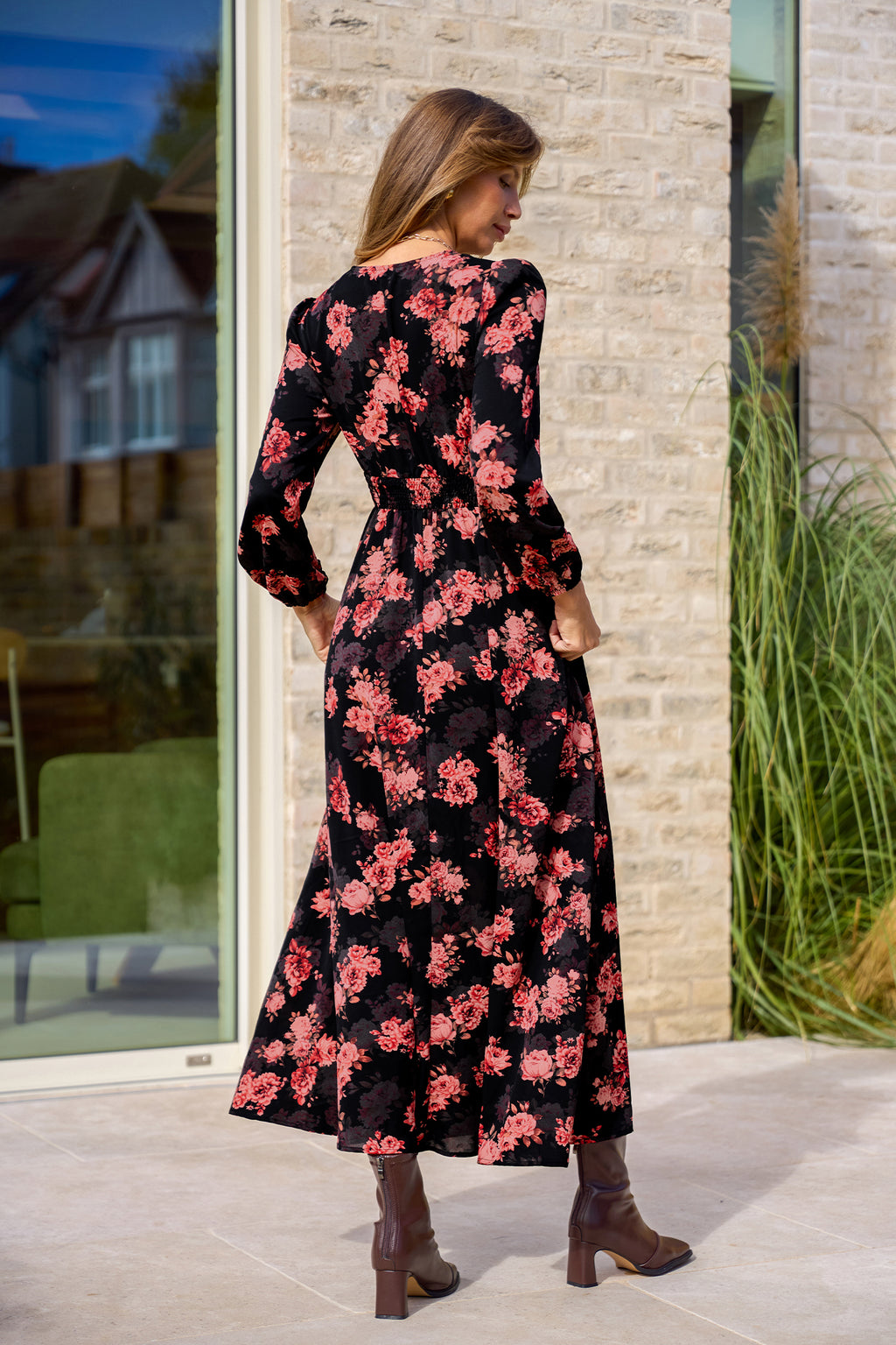Petal Dream Floral Maxi Dress