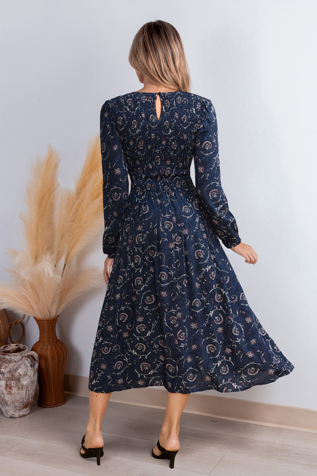 Flutter Bloom Floral Maxi Dress