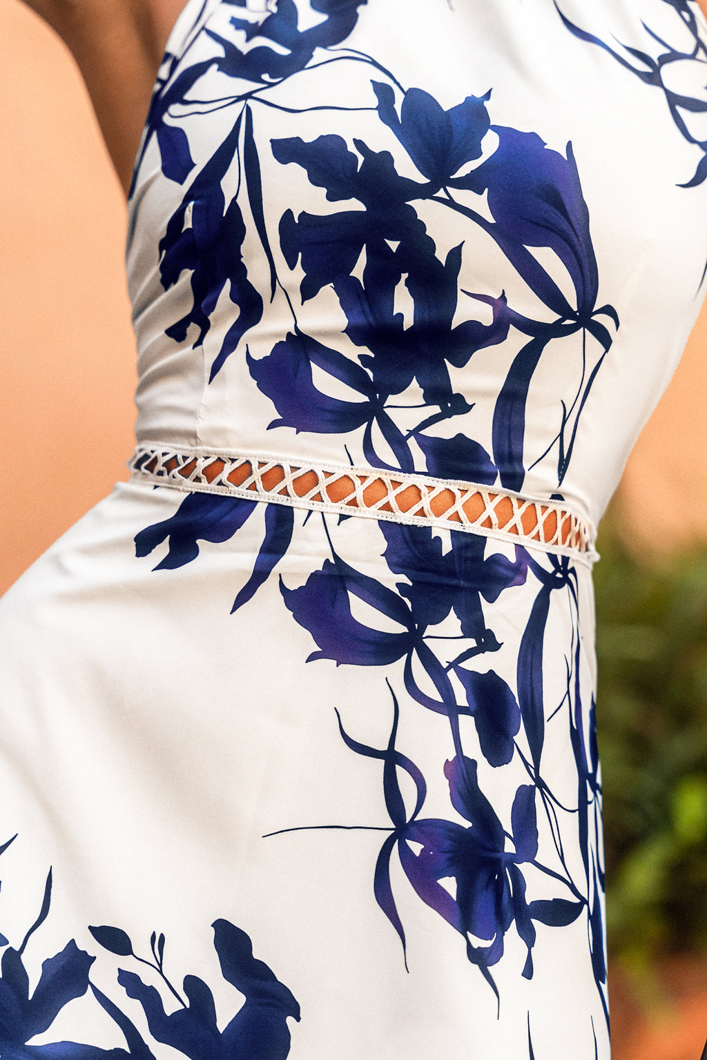 Faded Petals Floral Maxi Dress