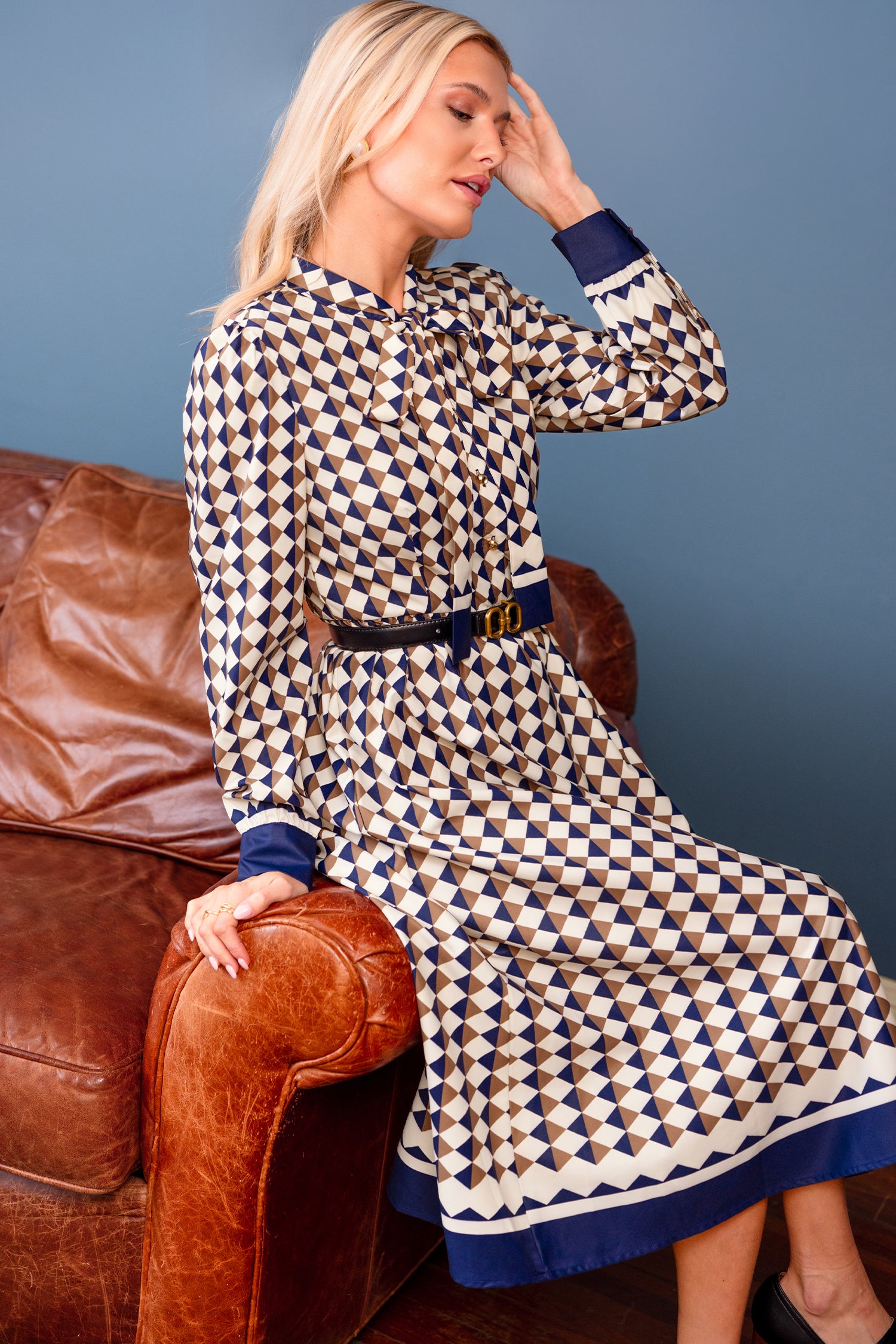 Exceptional Geo Maxi Dress