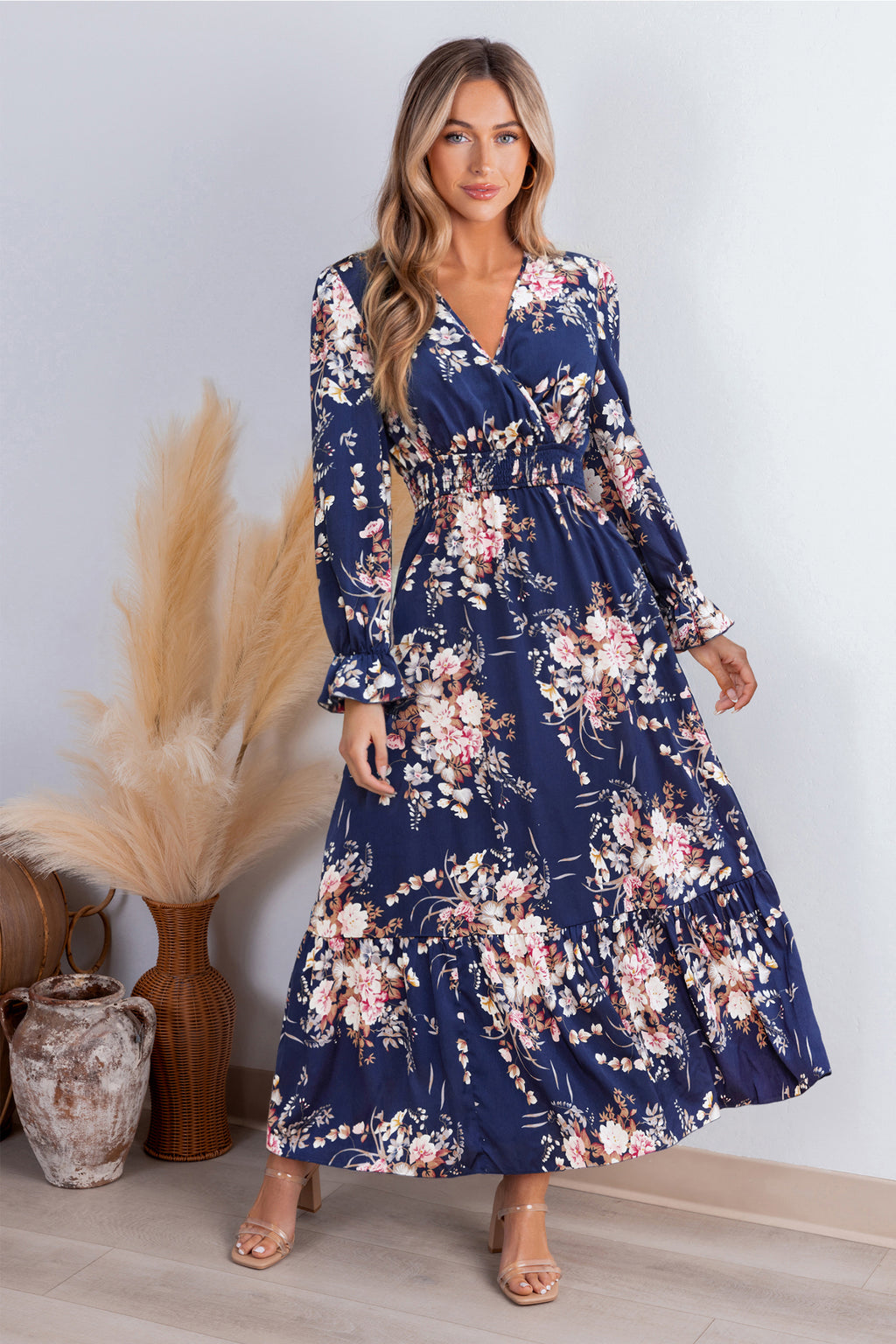 Good Day Ahead Floral Maxi Dress
