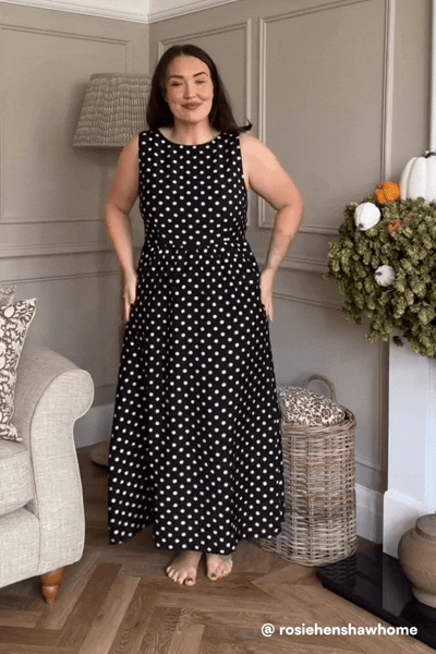 Try Me Polka Dot Maxi Dress
