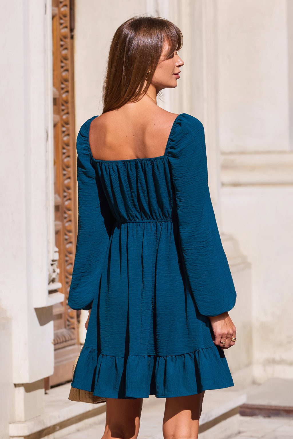 Midnight Call Blue Mini Dress