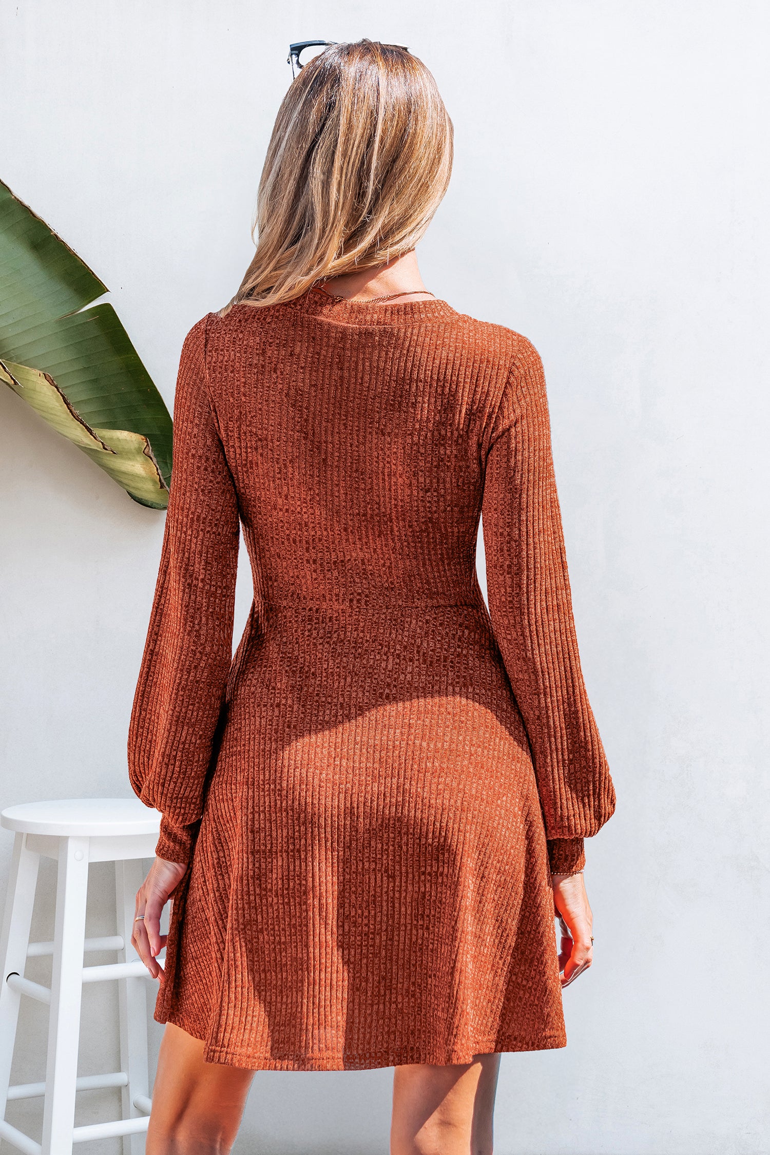 Bonfire Babe Orange Mini Dress